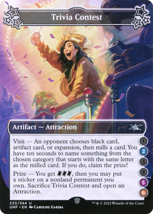 Trivia Contest (UNF-233C) - [Unfinity] Foil