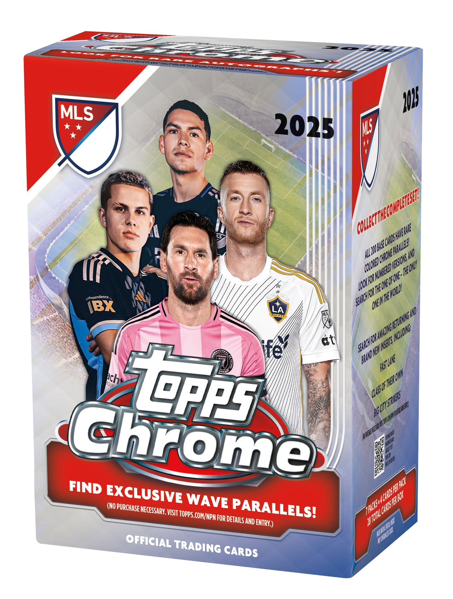 Topps Chrome® MLS Soccer 2025 Value Box