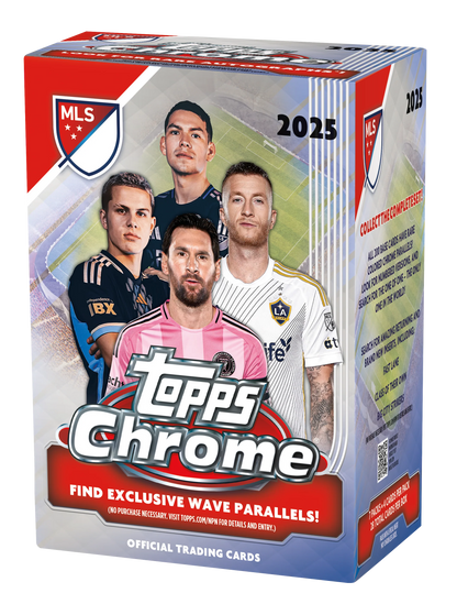 Topps Chrome® MLS Soccer 2025 Value Box