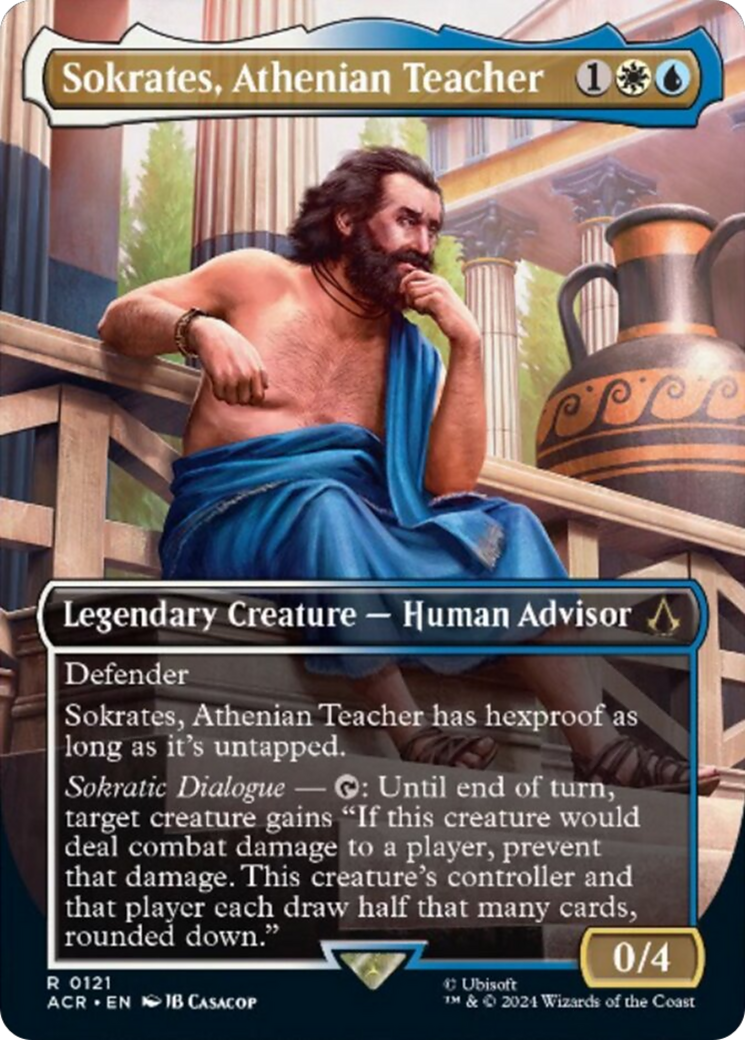 Sokrates, Athenian Teacher (ACR-121) - [Assassin's Creed] (Borderless)