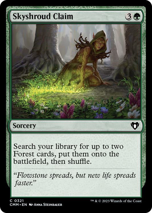 Skyshroud Claim (CMM-321) - [Commander Masters]