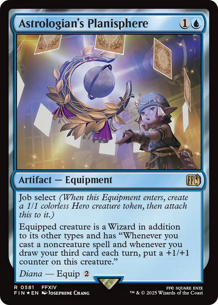 Astrologian's Planisphere (FIN-581) - [FINAL FANTASY] Foil