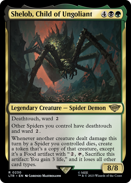 Shelob, Child of Ungoliant (LTR-230) - [The Lord of the Rings: Tales of Middle-earth] Foil