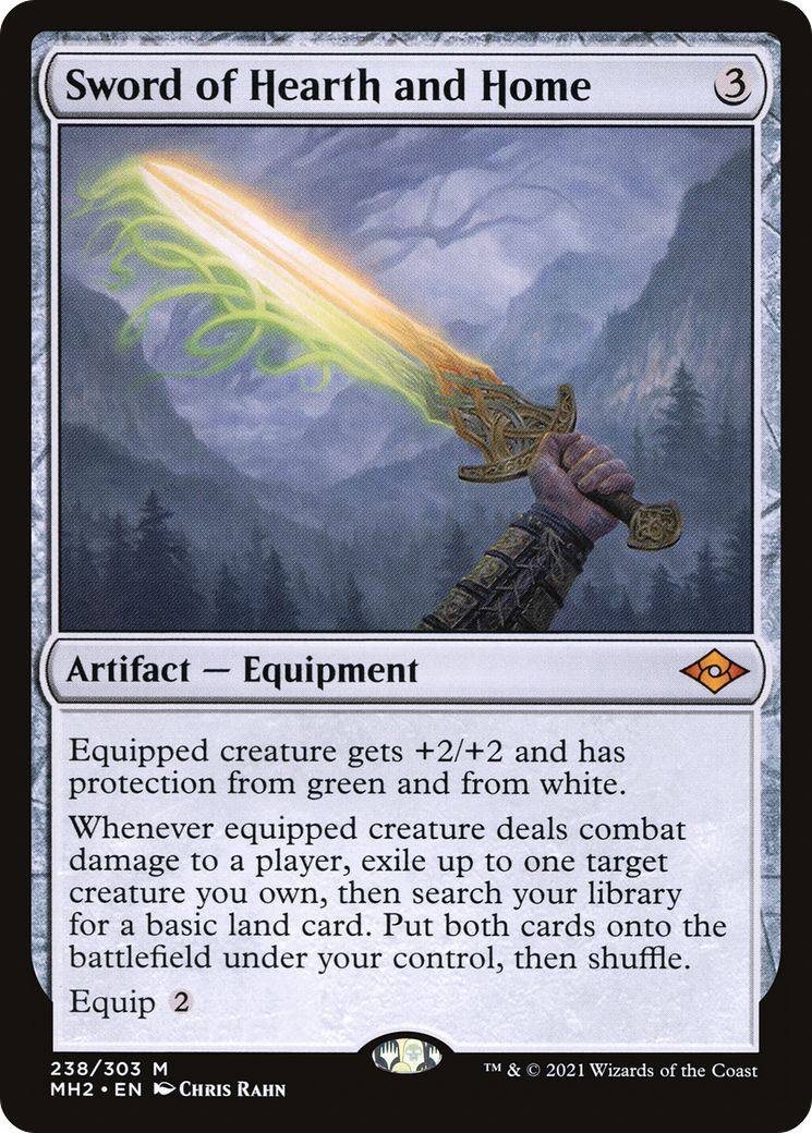 Sword of Hearth and Home (MH2-238) - [Modern Horizons 2] Foil