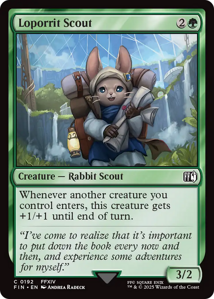Loporrit Scout (FIN-192) - [FINAL FANTASY] Foil