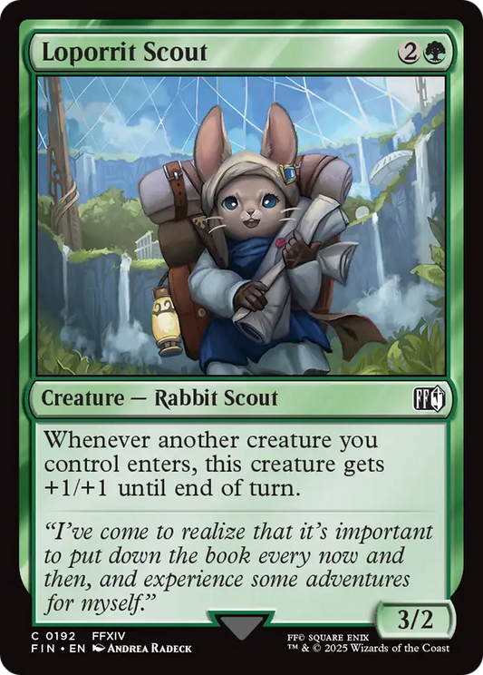 Loporrit Scout (FIN-192) - [FINAL FANTASY] Foil
