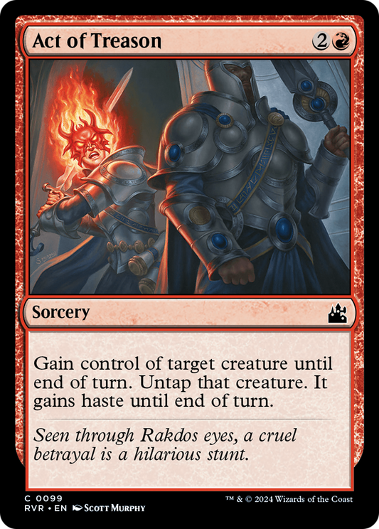 Act of Treason (RVR-099) - [Ravnica Remastered]