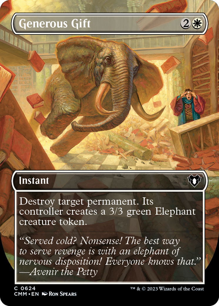 Cadeau généreux (art alternatif sans frontières) [Commander Masters] 