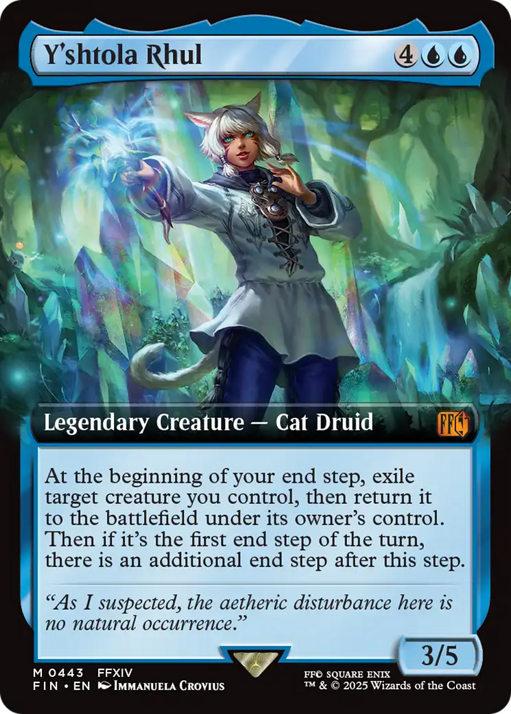 Y'shtola Rhul (FIN-443) - [FINAL FANTASY]: (Extended Art) Foil