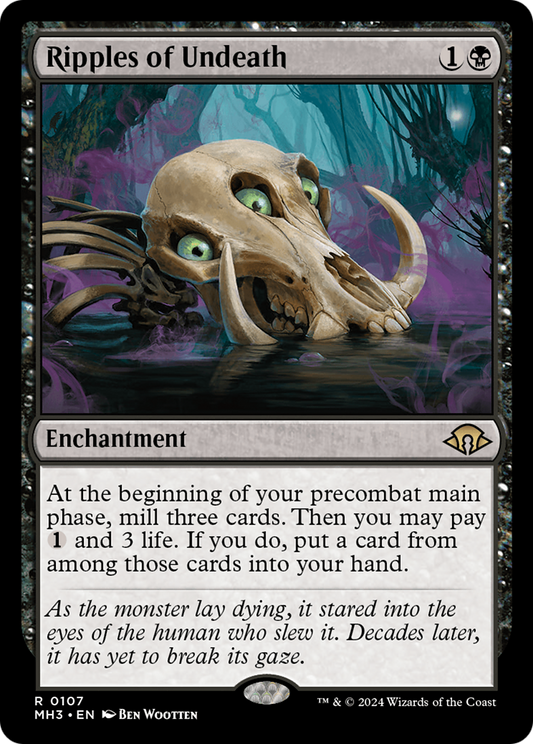 Ondulations de la non-mort (MH3-107) - [Modern Horizons 3] Foil
