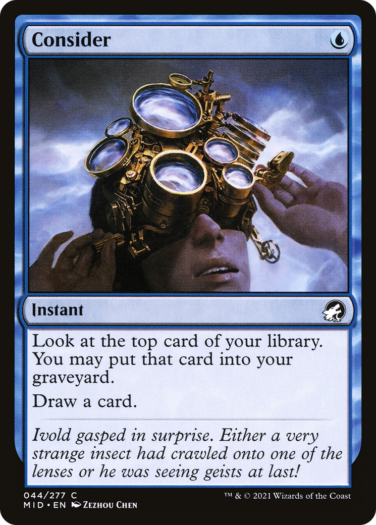 Consider (MID-044) - [Innistrad: Midnight Hunt] Foil