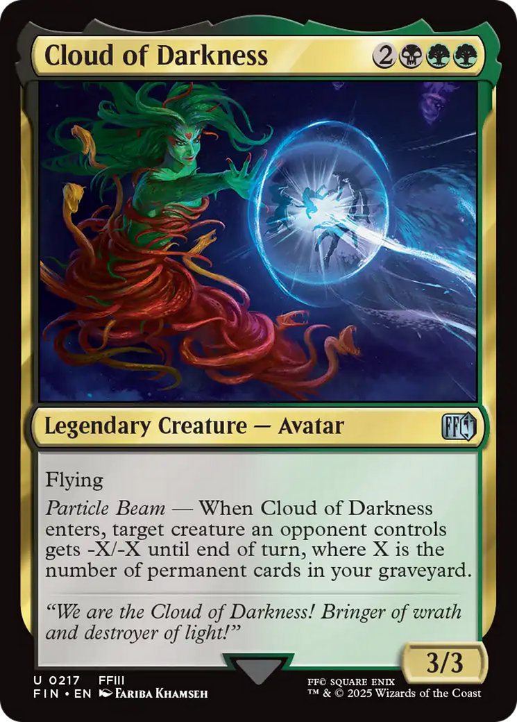 Cloud of Darkness (FIN-217) - [FINAL FANTASY] Foil