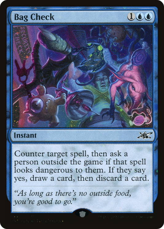 Bag Check (UNF-322) - [Unfinity] Foil