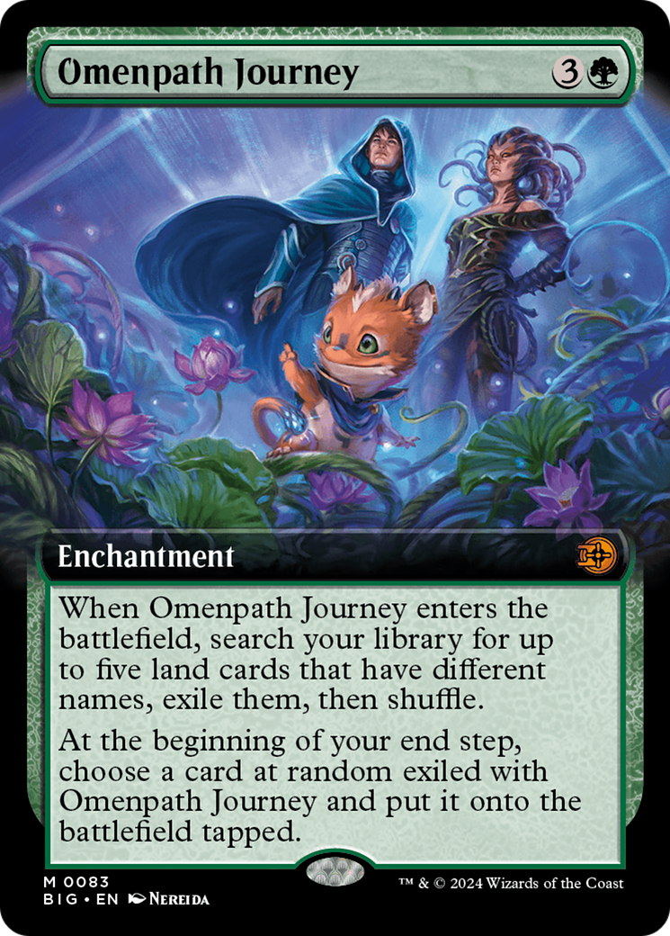 Omenpath Journey (BIG-083) - [The Big Score]: (Extended Art) Foil