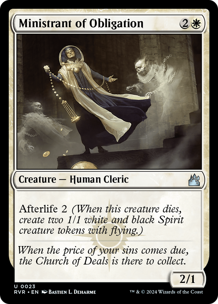 Ministrant of Obligation (RVR-023) - [Ravnica Remastered]