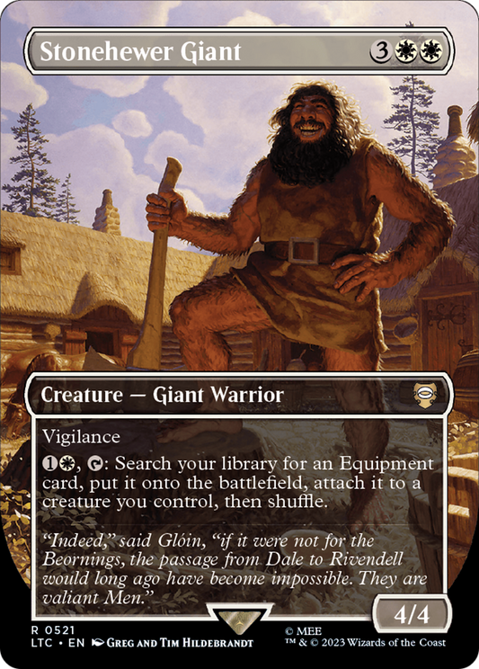 Stonehewer Giant (LTC-521) - [Tales of Middle-earth Commander] (Borderless)