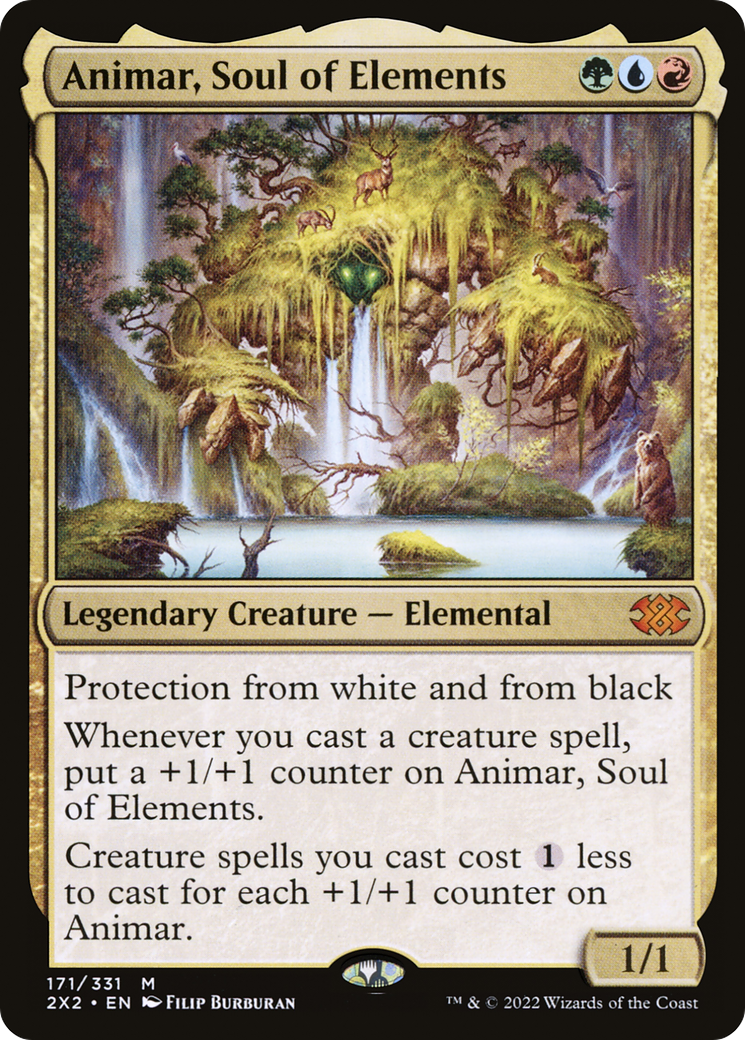 Animar, Soul of Elements (2X2-171) - [Double Masters 2022] Foil