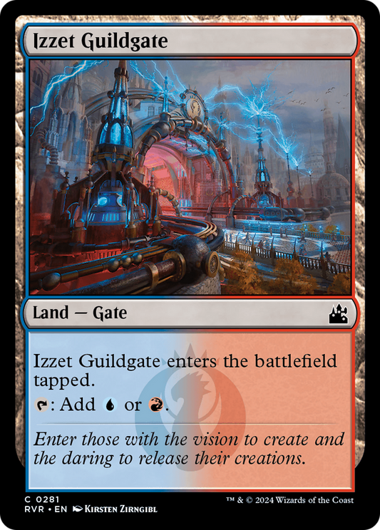 Izzet Guildgate (RVR-281) - [Ravnica Remastered]