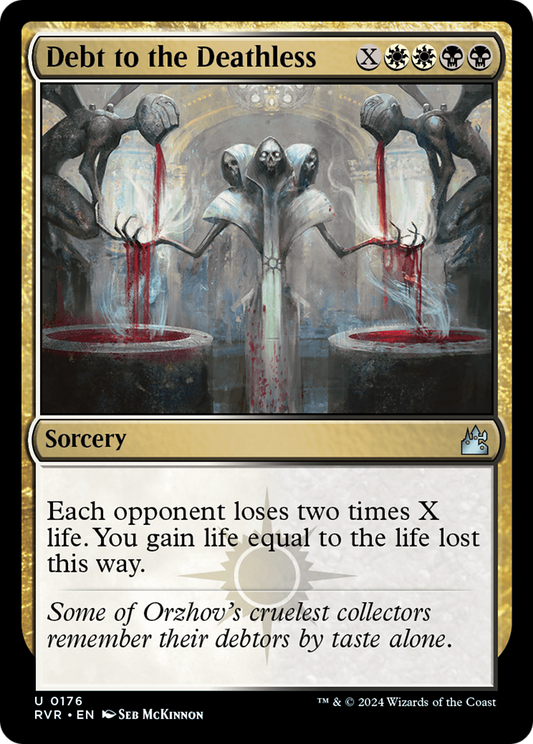 Debt to the Deathless (RVR-176) - [Ravnica Remastered] Foil
