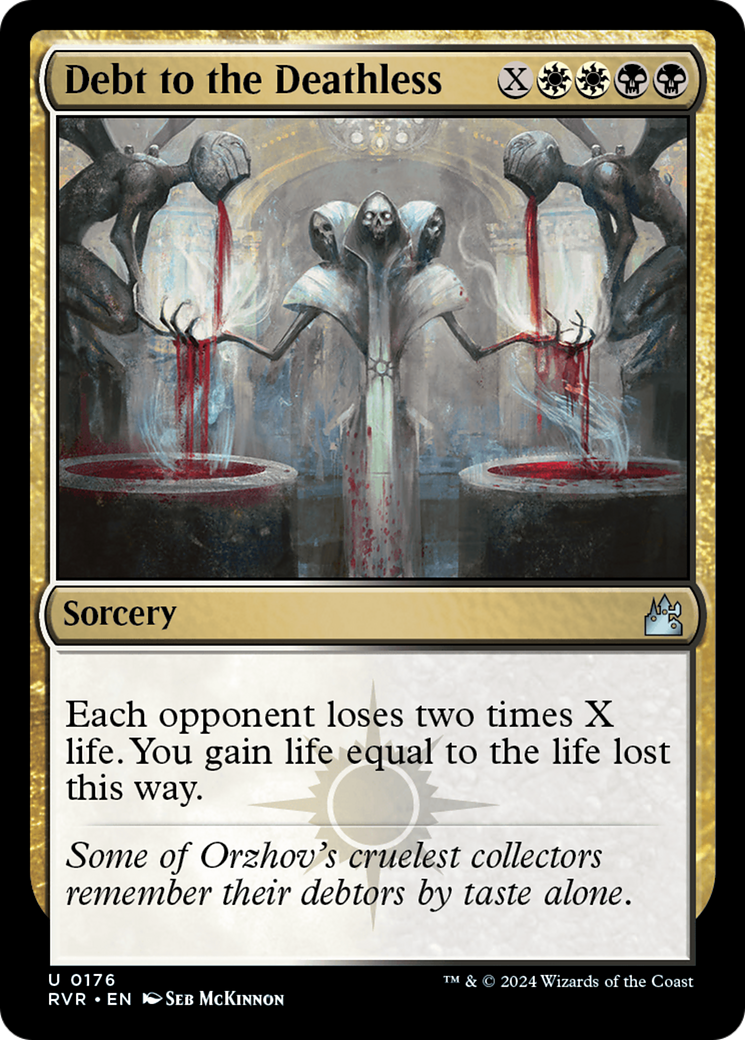 Debt to the Deathless (RVR-176) - [Ravnica Remastered]