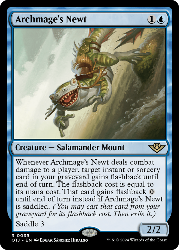 Triton de l'archimage (OTJ-039) - [Hors la loi de Thunder Junction]