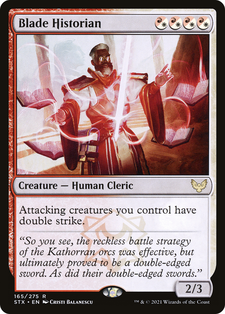 Blade Historian (STX-165) - [Strixhaven: School of Mages] Foil