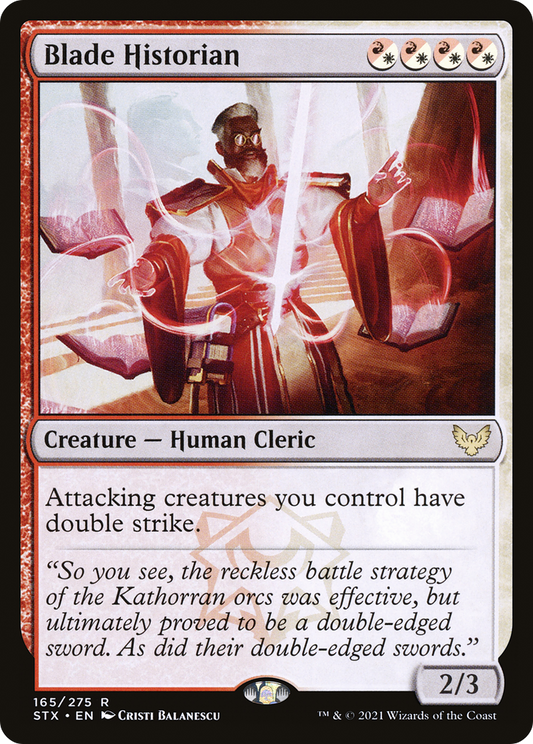 Blade Historian (STX-165) - [Strixhaven: School of Mages] Foil