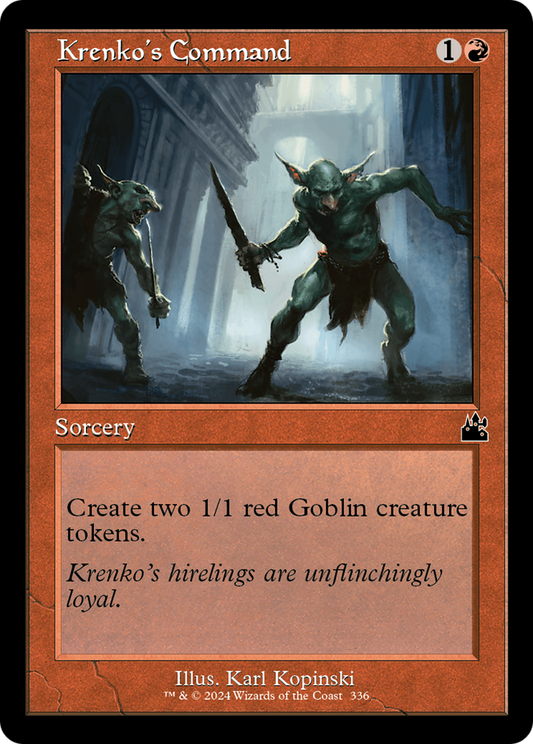 Krenko's Command (RVR-336) - [Ravnica Remastered]