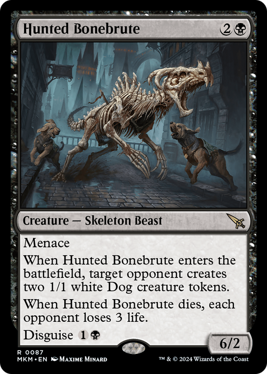 Hunted Bonebrute (MKM-087) - [Murders at Karlov Manor] Foil