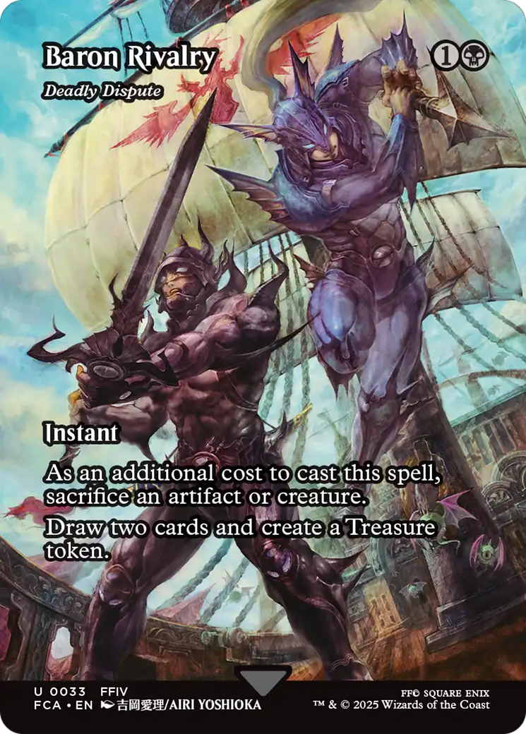 Deadly Dispute (FCA-033) - [FINAL FANTASY: Through the Ages] / Baron Rivalry (Borderless)