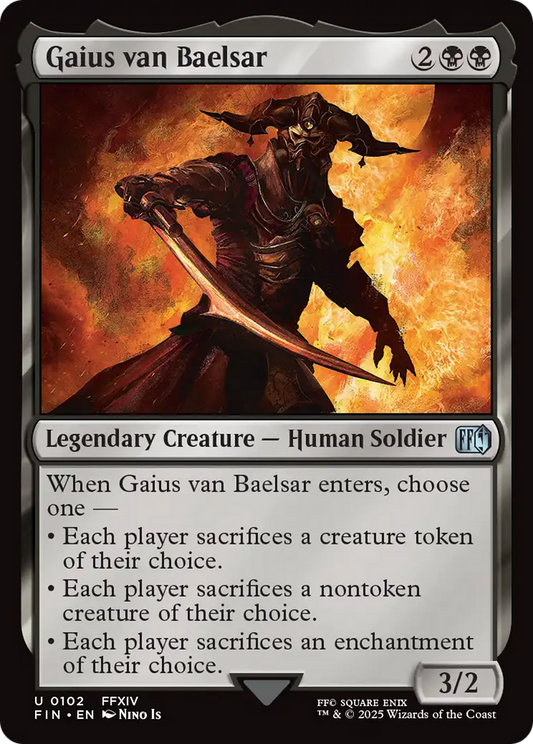 Gaius van Baelsar (FIN-102) - [FINAL FANTASY] Foil