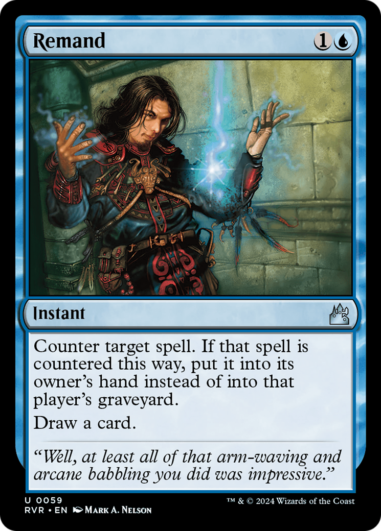 Remand (RVR-059) - [Ravnica Remastered]