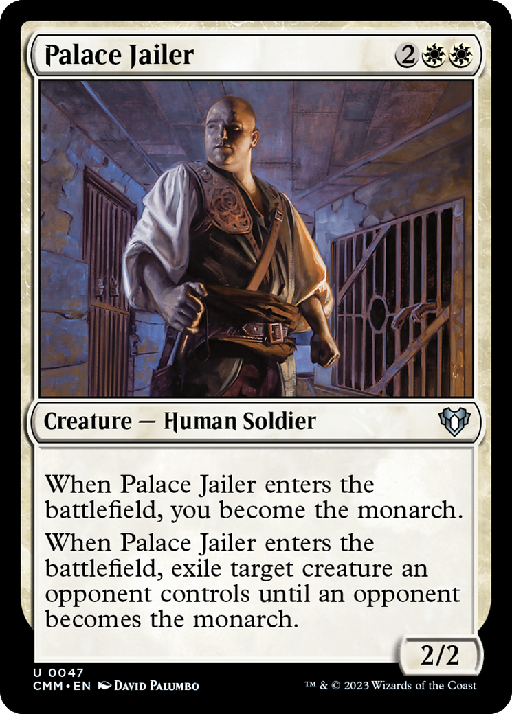 Palace Jailer (CMM-047) - [Commander Masters]