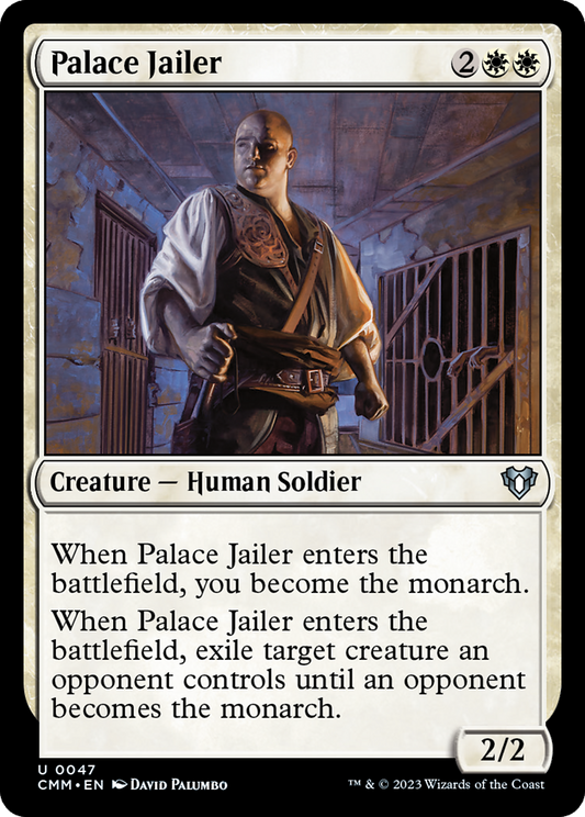 Palace Jailer (CMM-047) - [Commander Masters]