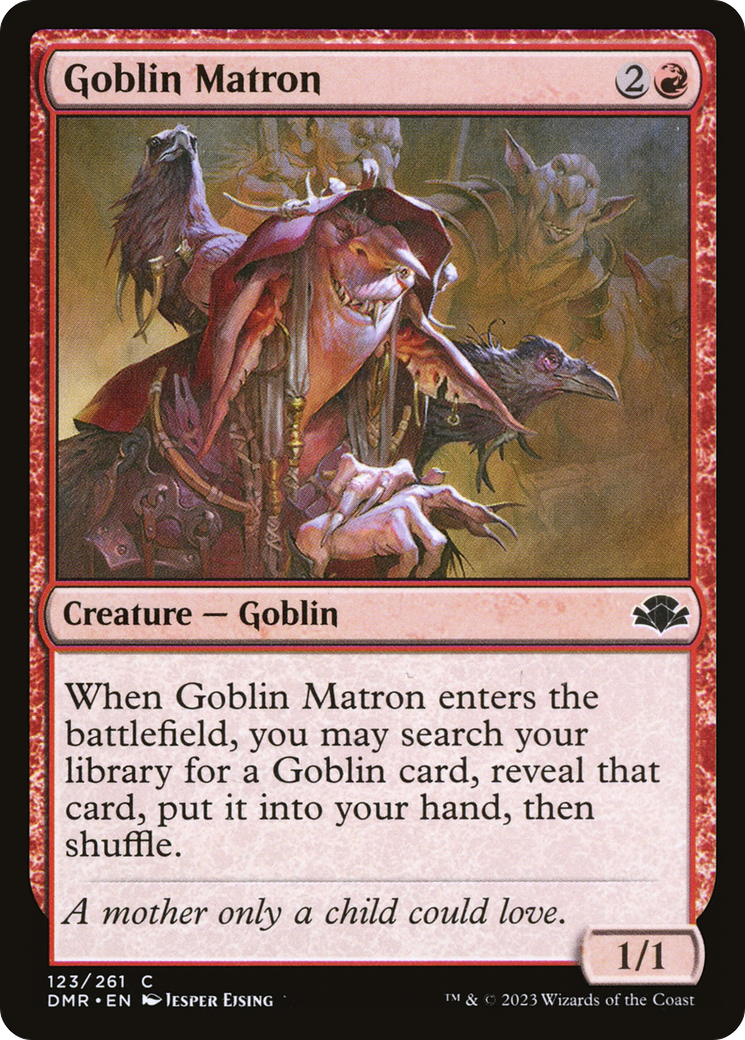 Goblin Matron (DMR-123) - [Dominaria Remastered] Foil