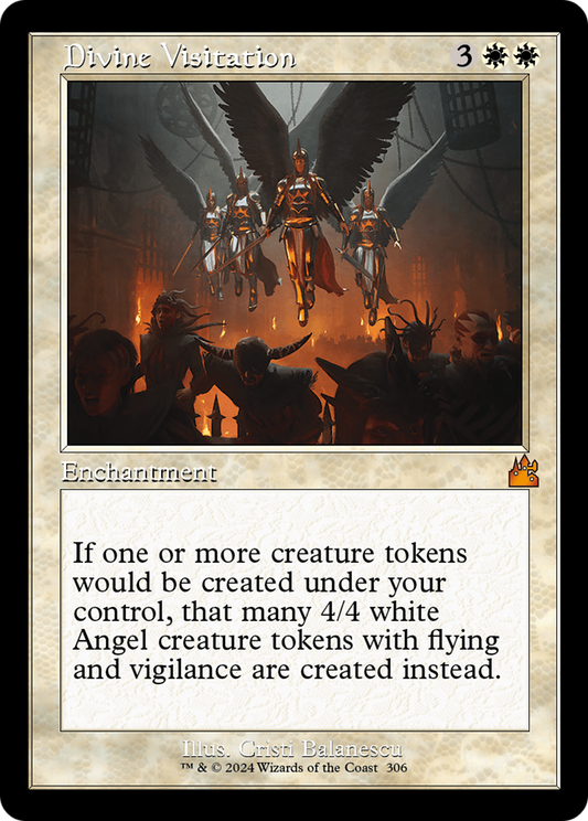 Divine Visitation (RVR-306) - [Ravnica Remastered] Foil