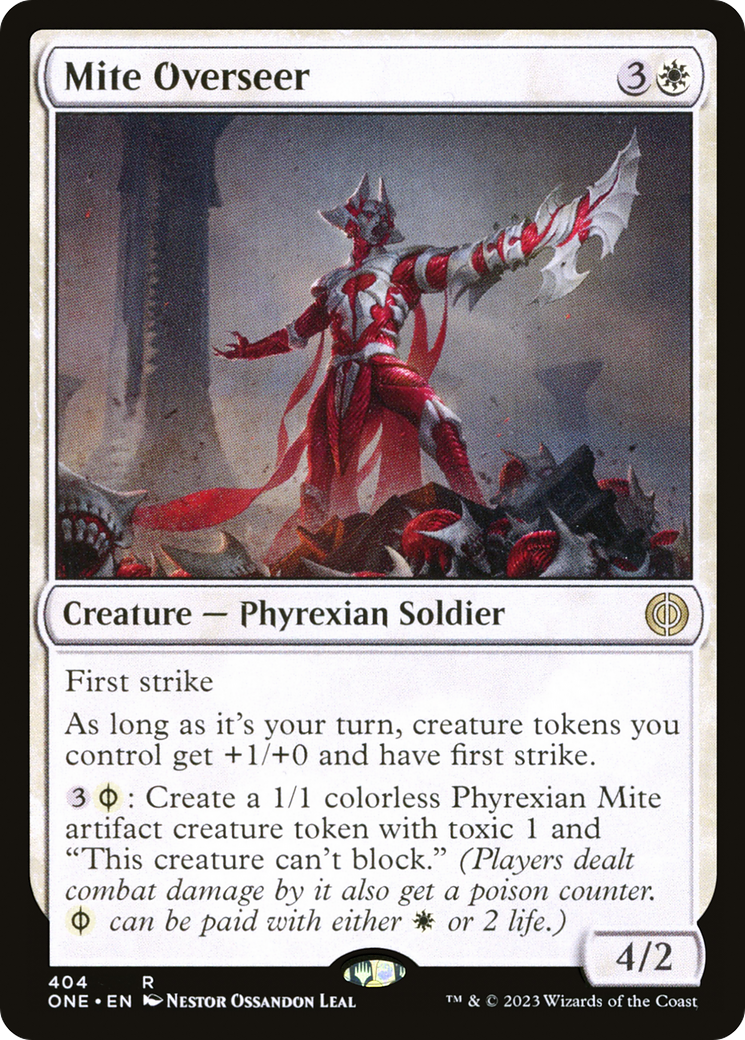 Mite Overseer (ONE-404) - [Phyrexia: All Will Be One]