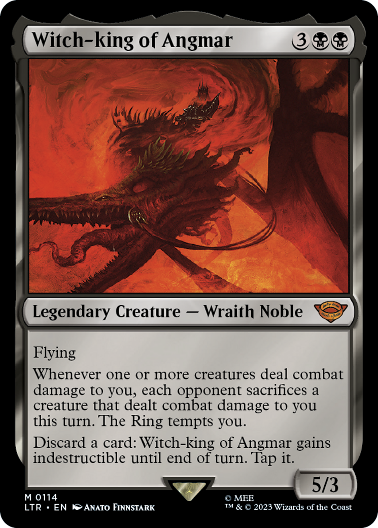 Witch-king of Angmar (LTR-114) - [The Lord of the Rings: Tales of Middle-earth] Foil