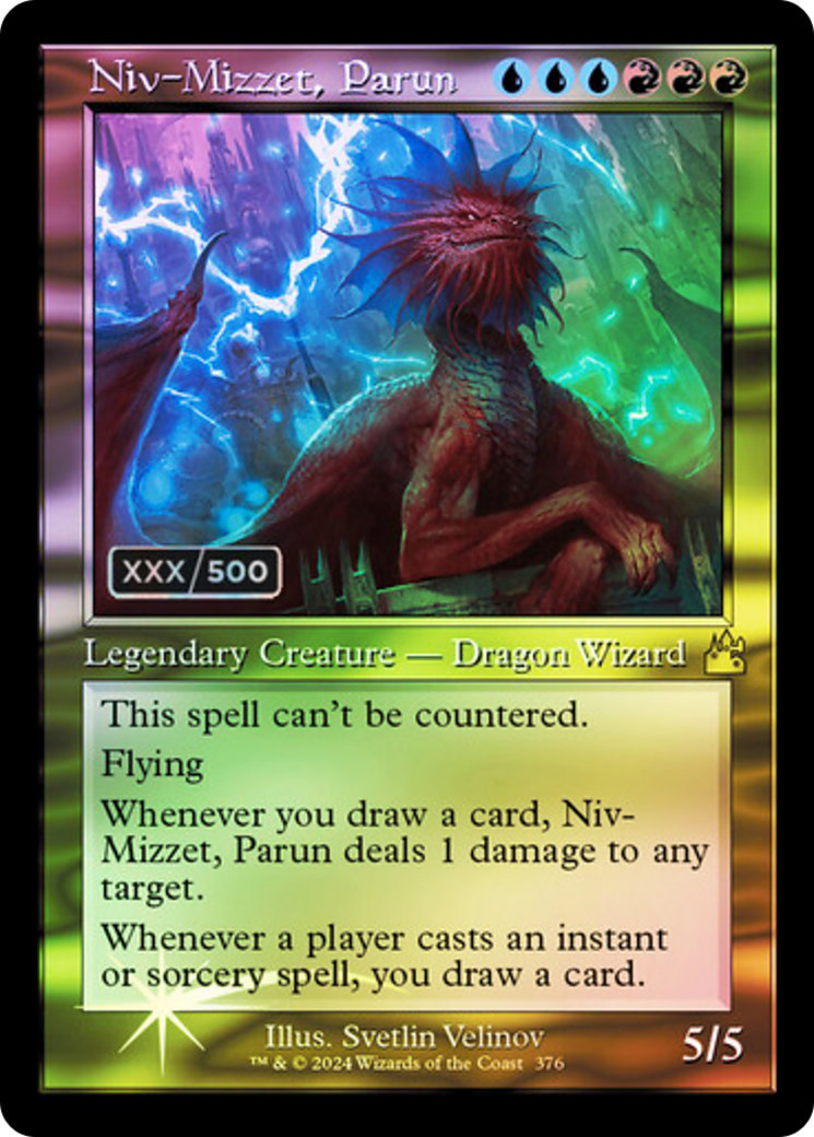 Niv-Mizzet, Parun (RVR-376Z) - [Ravnica Remastered] Foil