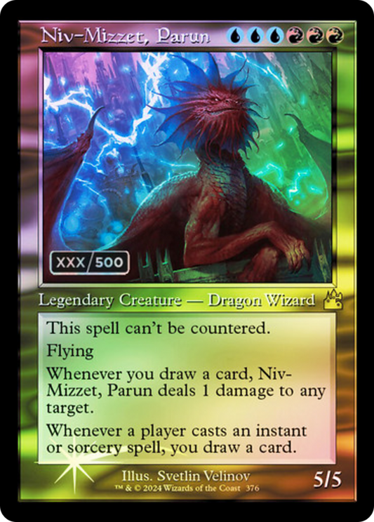 Niv-Mizzet, Parun (RVR-376Z) - [Ravnica Remastered] Foil