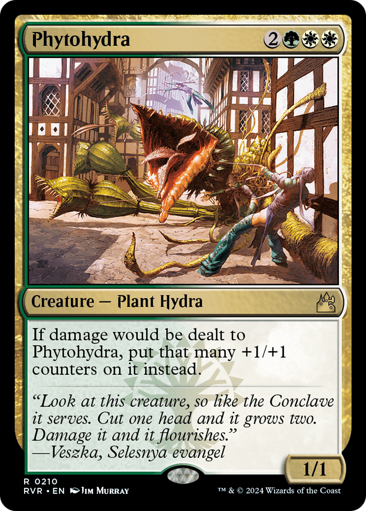 Phytohydra (RVR-210) - [Ravnica Remastered] Foil