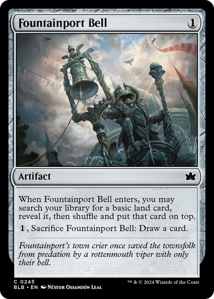 Fountainport Bell (BLB-245) - [Bloomburrow]