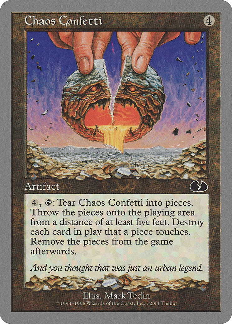 Chaos Confetti (UGL-072) - [Unglued]