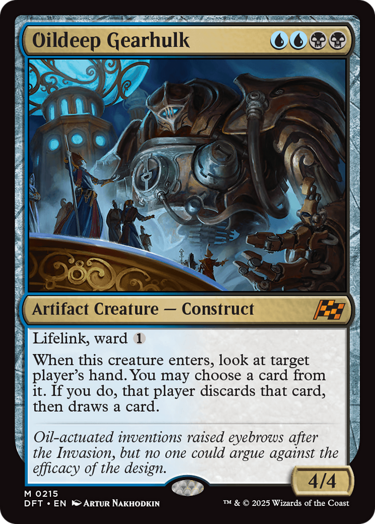 Oildeep Gearhulk (DFT-215) - [Aetherdrift]