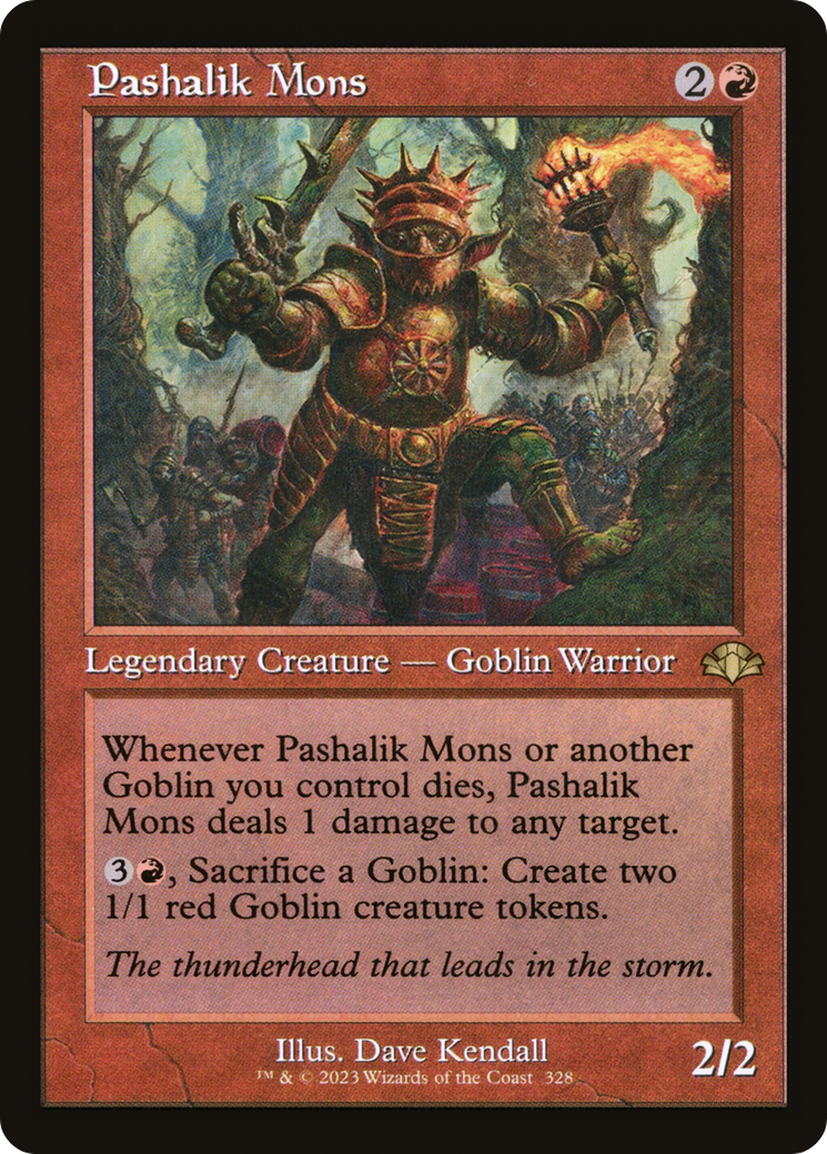 Pashalik Mons (DMR-328) - [Dominaria Remastered] Foil