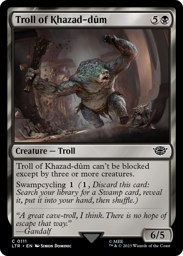 Troll of Khazad-dûm (LTR-111) - [The Lord of the Rings: Tales of Middle-earth]