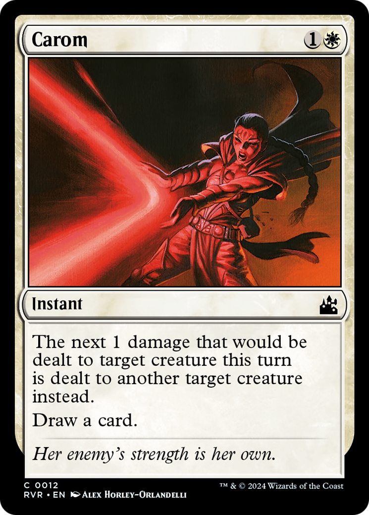 Carom (RVR-012) - [Ravnica Remastered] Foil