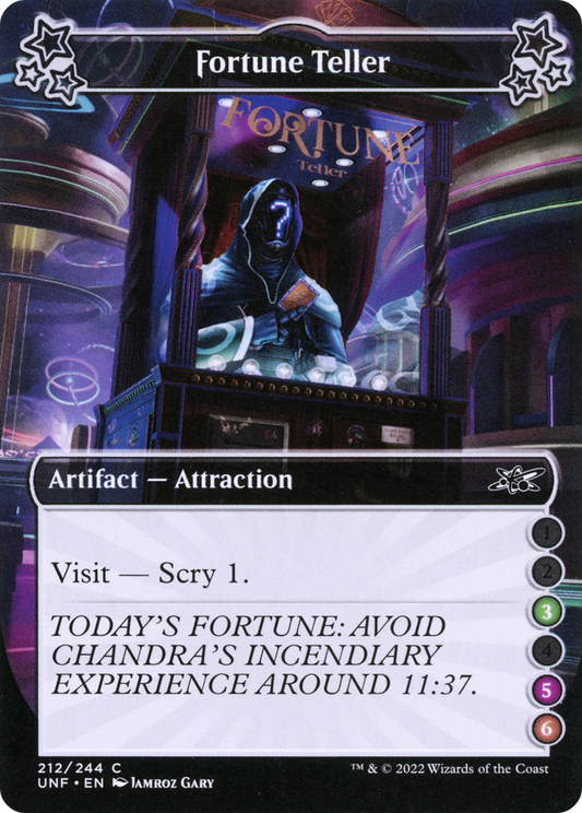 Fortune Teller (UNF-212E) - [Unfinity] Foil