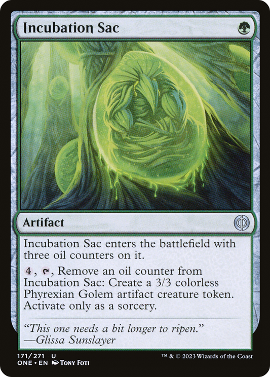 Incubation Sac (ONE-171) - [Phyrexia: All Will Be One] Foil