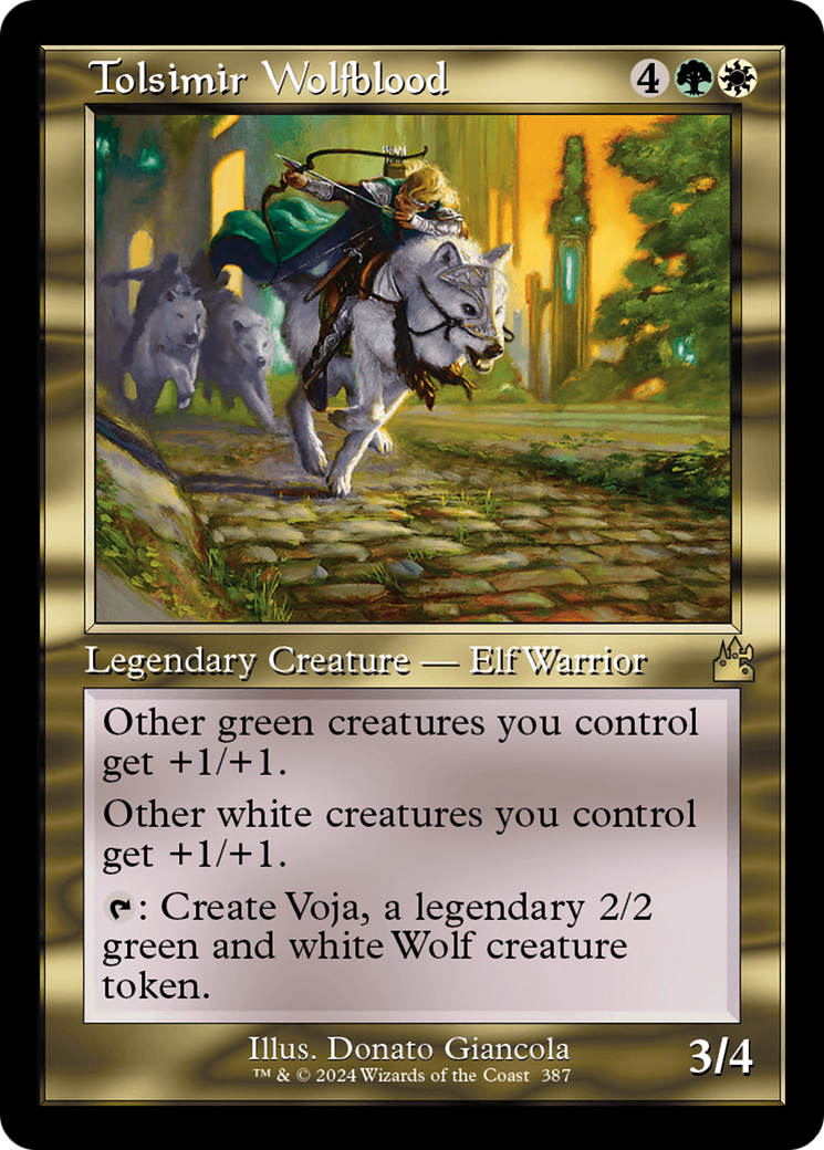 Tolsimir Wolfblood (RVR-387) - [Ravnica Remastered]